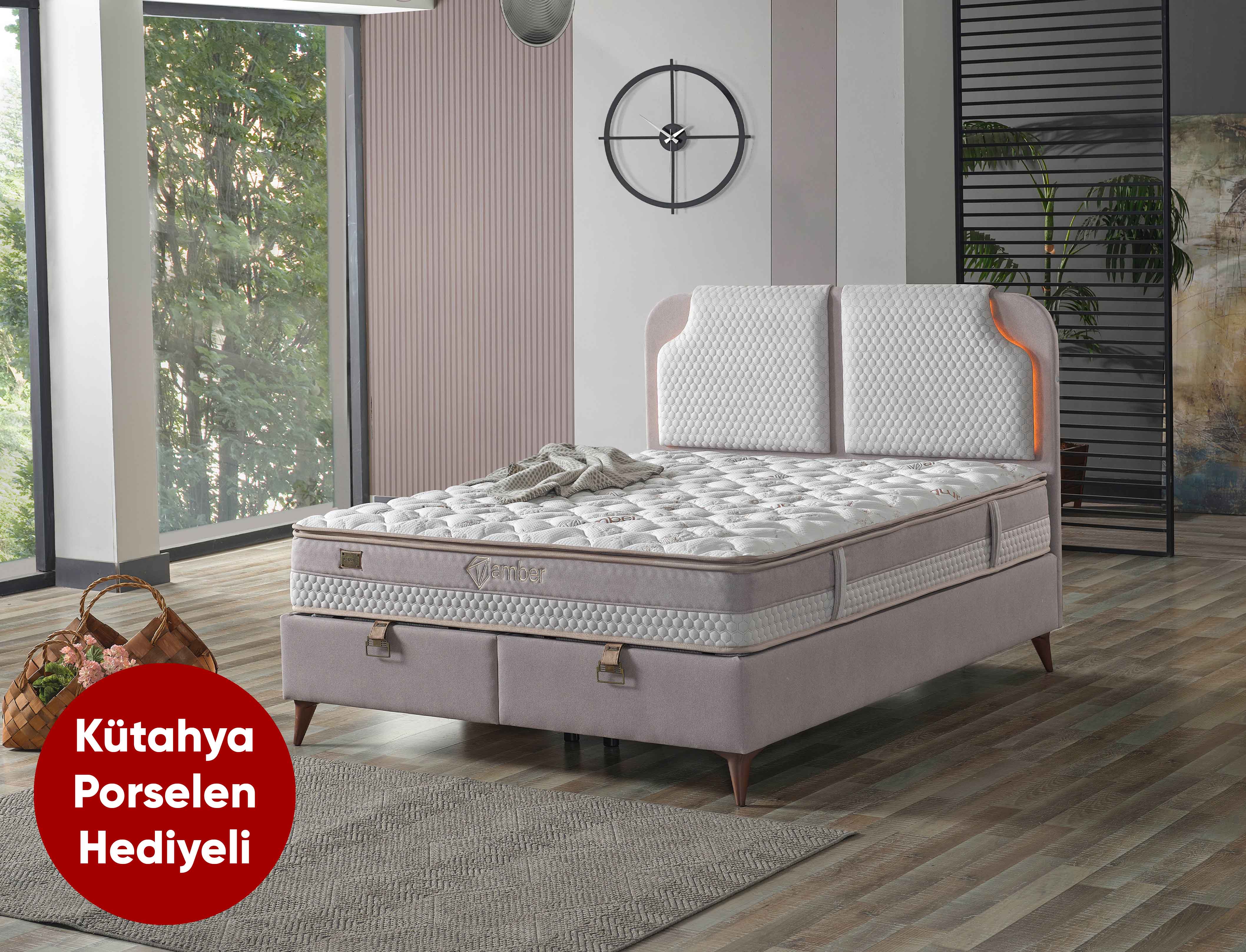 SET AMBER 140X190 (KUTAHYA PORSELEN HEDIYELI)